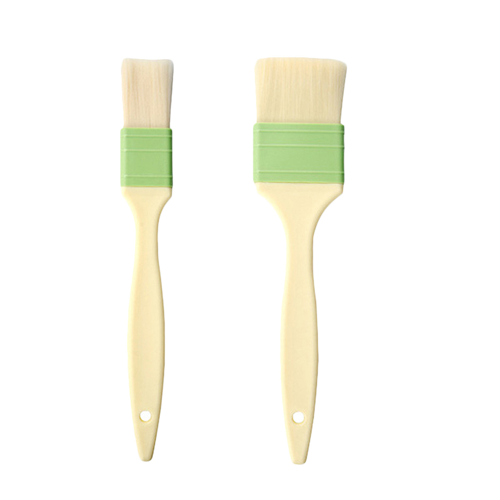 Kitchen Baking Brush - แปรงทาขนม 2 ชิ้น ทนความร้อน แปรงทาน้ำมันสำหรับทำอาหาร บาร์บีคิว