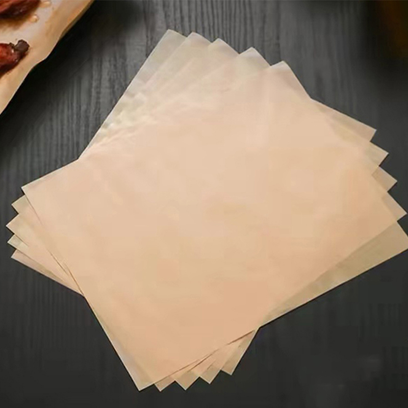 Kitchen Baking Paper - กระดาษท่ีต้านทานนํา้มันอาหาร 50 แผ่น, กระดาษเบอร์เกอร์และชิปไลเนอร์, กระดาษถาดอาหาร, เครื่องห่อแซนวิช,