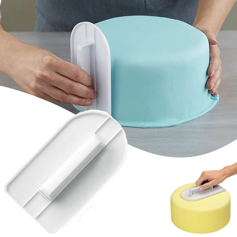 Kitchen Baking Brush - เค้กพลาสติก Smoother DIY Fondant เค้ก Smoother