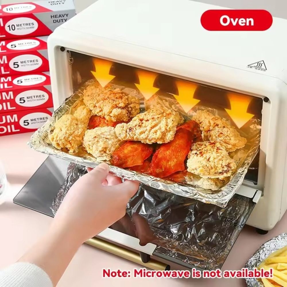 กระดาษฟอยล์อะลูมิเนียมแบบใช้แล - Kitchen Baking Paper บทวิจารณ์และราคา