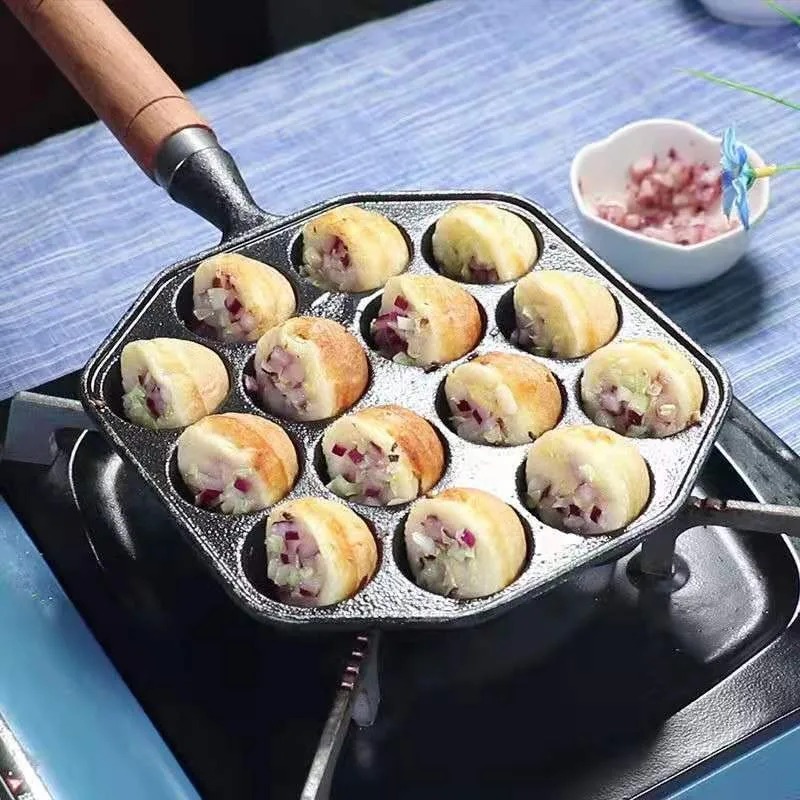 กระทะทาโกะยากิสำหรับอบขนมถาดซิ - Kitchen Baking Brush บทวิจารณ์และราคา