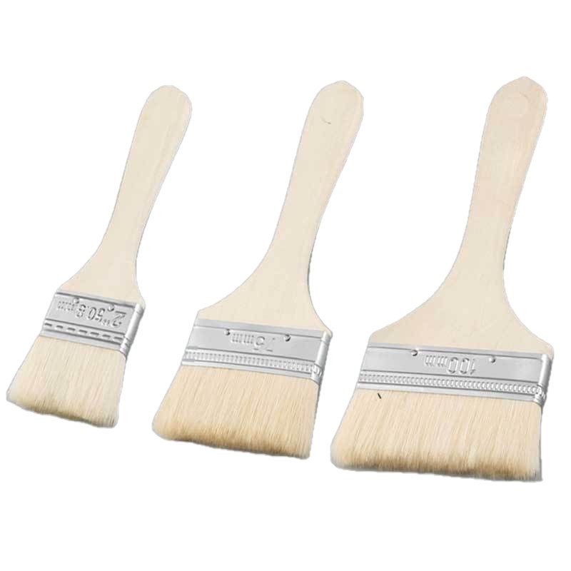 แปรงขนแกะด้ามไม้ ขนแปรงนุ่ม สำ - Kitchen Baking Brush บทวิจารณ์และราคา