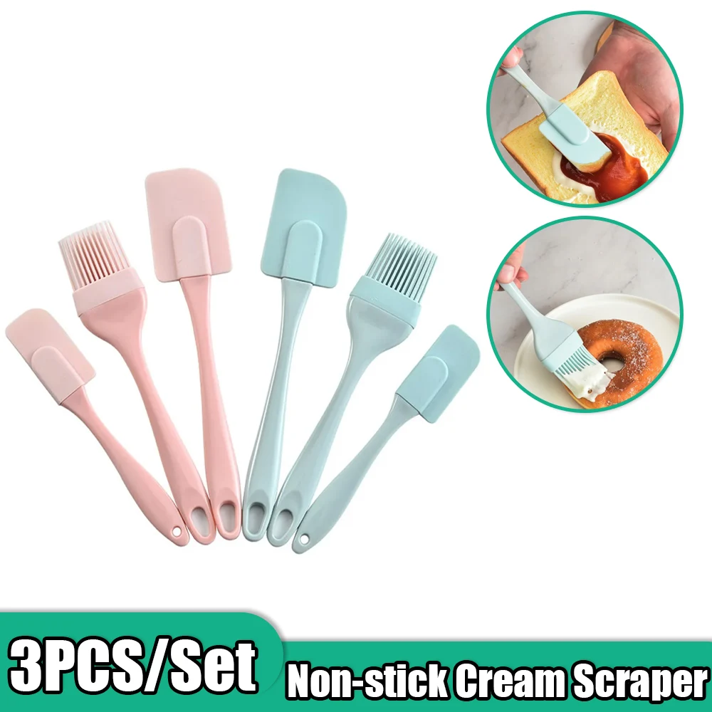 3 ชิ้น Non - Stick ซิลิโคนครีม - Kitchen Baking Brush บทวิจารณ์และราคา