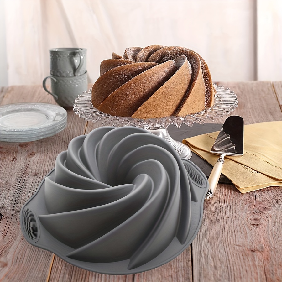แม่พิมพ์เค้กซิลิโคนคุณภาพสูงทน - Kitchen Baking Utensils บทวิจารณ์และราคา