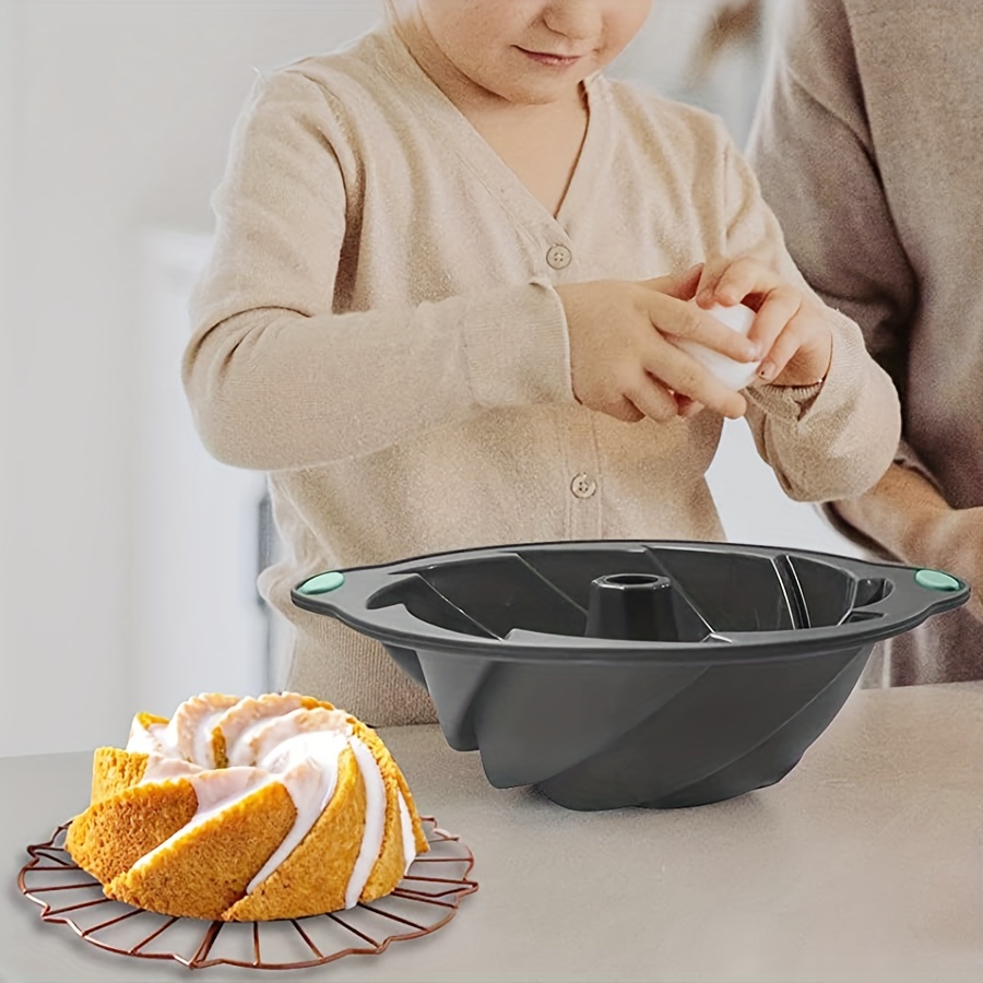 แม่พิมพ์เค้กซิลิโคนคุณภาพสูงทน - Kitchen Baking Utensils บทวิจารณ์และราคา