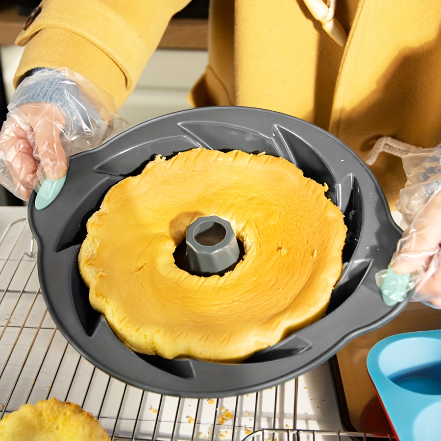 แม่พิมพ์เค้กซิลิโคนคุณภาพสูงทน - Kitchen Baking Utensils บทวิจารณ์และราคา