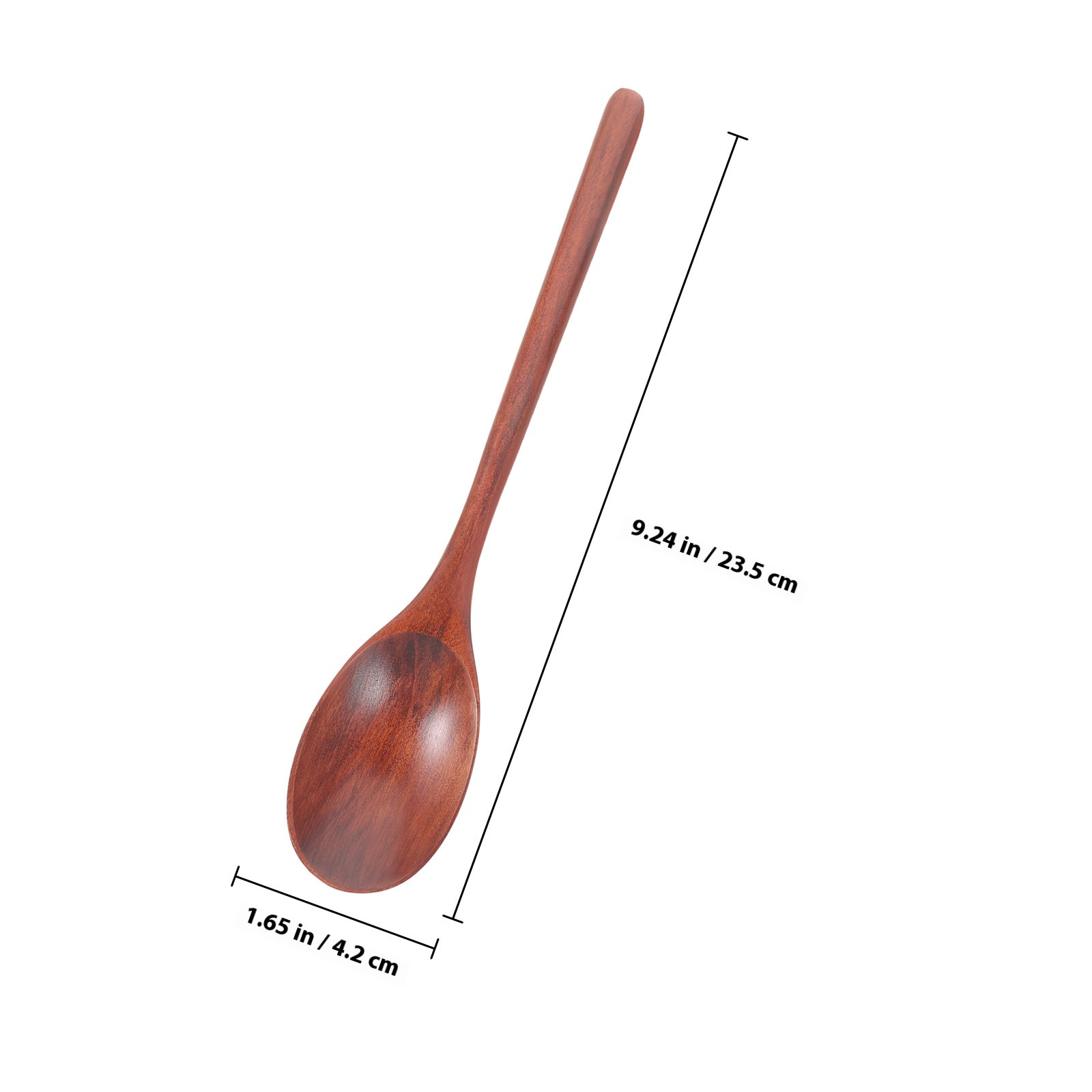 ช้อนคนอาหารไม้ 2 ชิ้น ด้ามยาว  - Kitchen Baking Utensils บทวิจารณ์และราคา