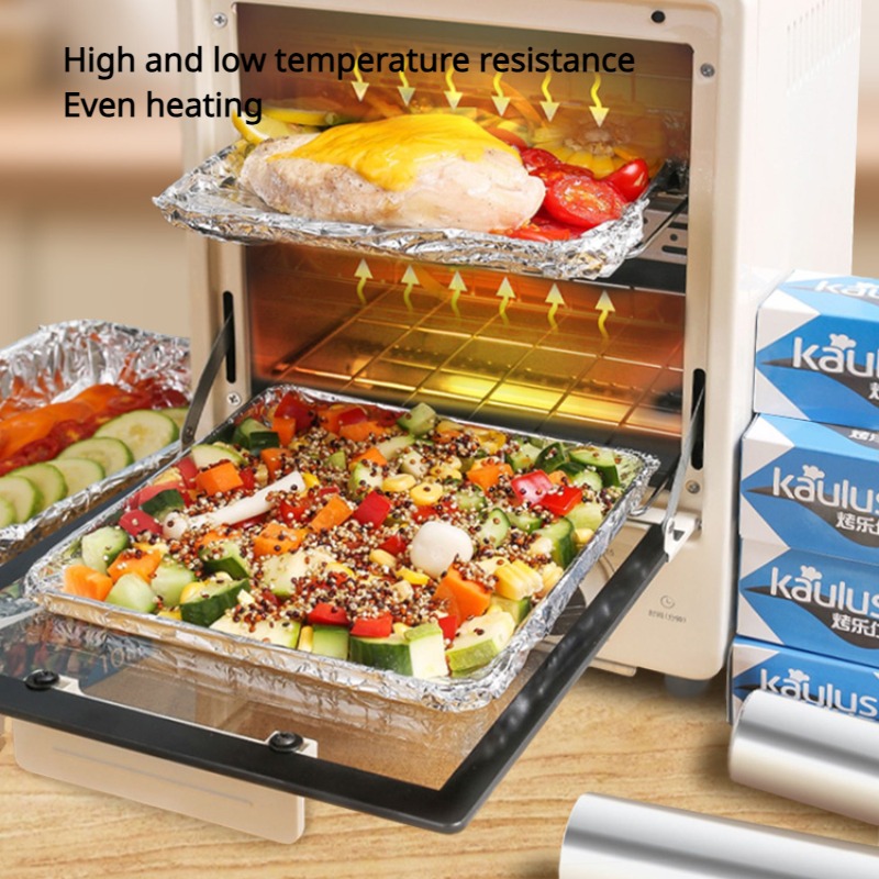 Zackoo 10/20/40M อลูมิเนียมฟอย - Kitchen Baking Paper บทวิจารณ์และราคา