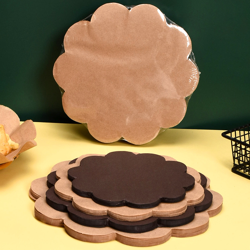 100 ชิ้นทิ้งลูกไม้ Greaseproof - Kitchen Baking Paper บทวิจารณ์และราคา