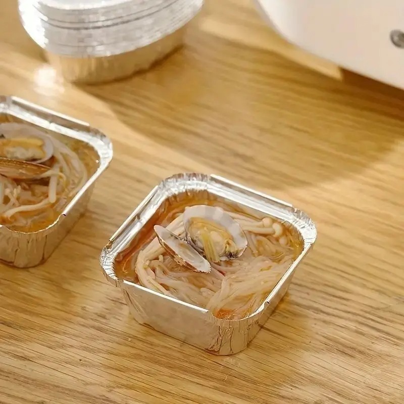 ถาดฟอยล์อลูมิเนียมแบบใช้แล้วทิ - Kitchen Oven Baking Pans บทวิจารณ์และราคา