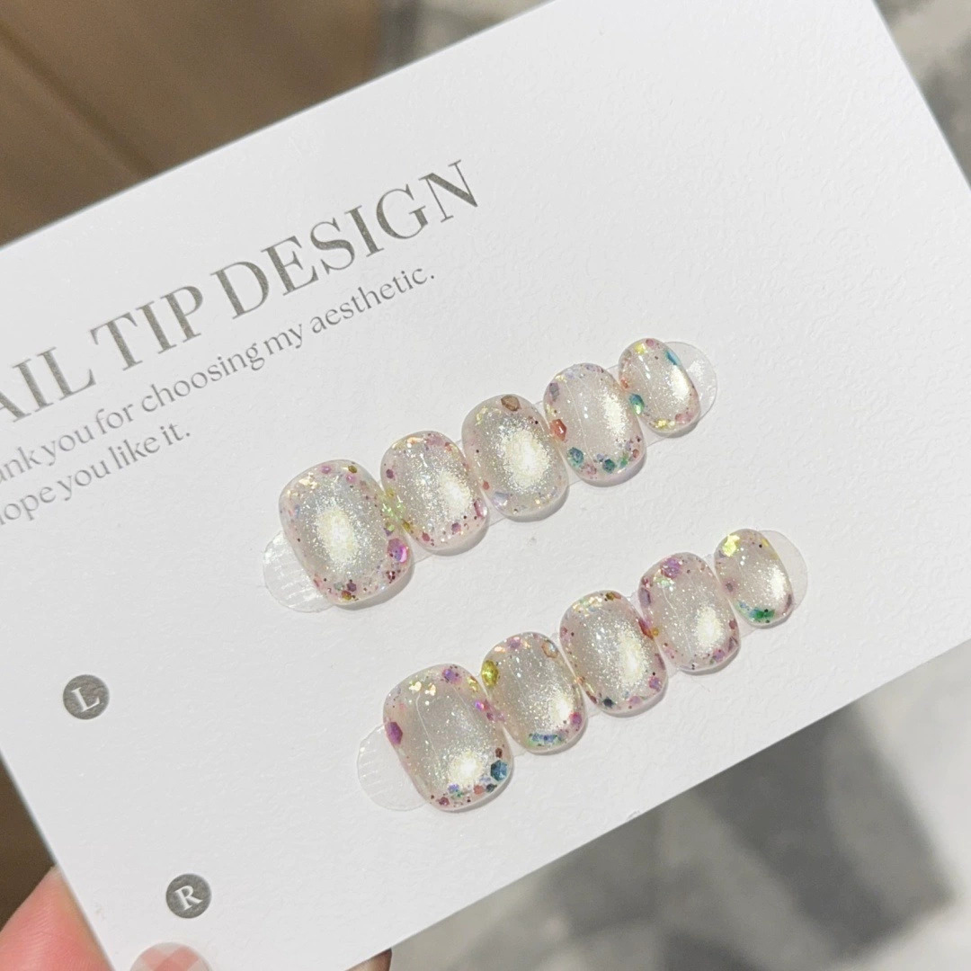 เล็บปลอมสีสันสดใสประดับเพชรแบบ - Decorating Tip Set บทวิจารณ์และราคา