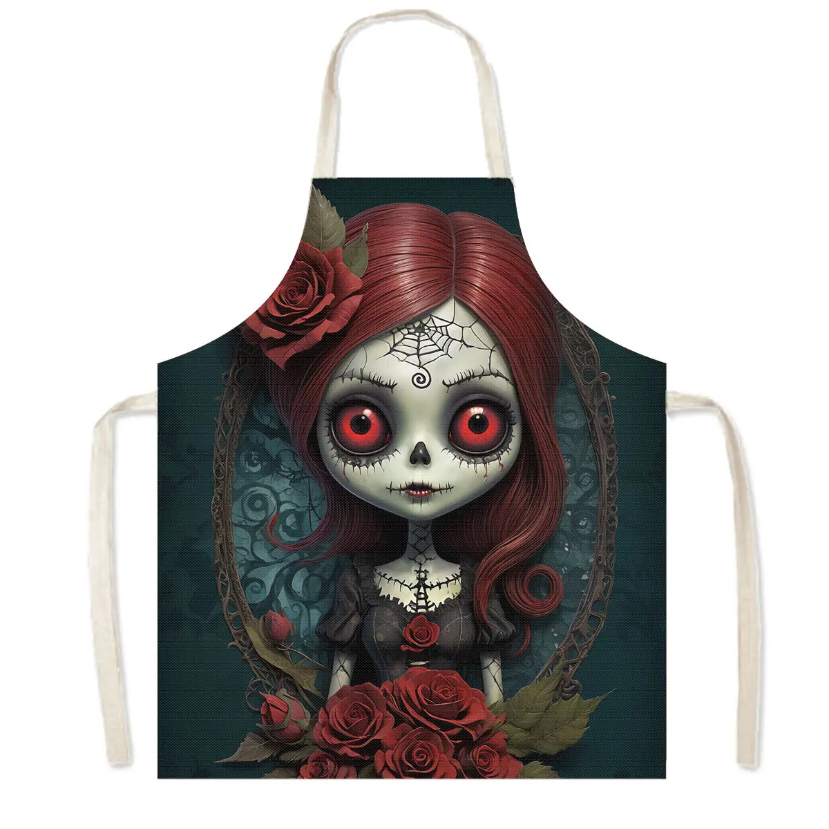 ผ้ากันเปื้อนพิมพ์ลายสาวซอมบี้ฝ - Kitchen Nightmares Baking บทวิจารณ์และราคา