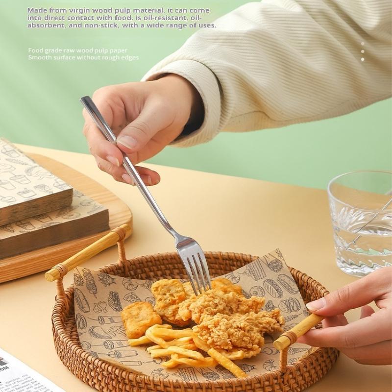 กระดาษห่ออาหารกันน้ำมัน 100 ชิ - Kitchen Baking Paper บทวิจารณ์และราคา