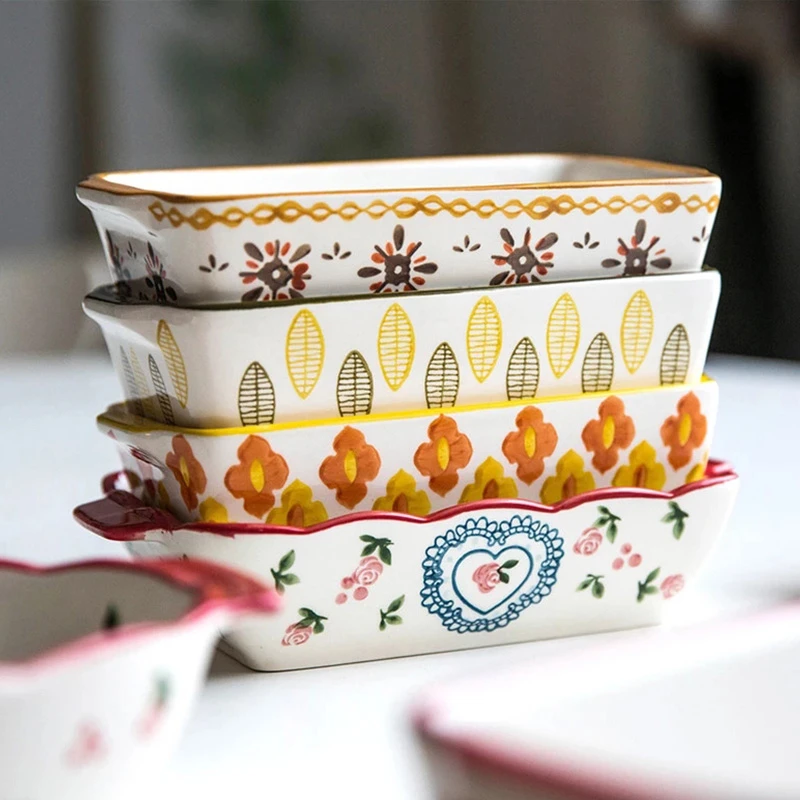 จานอบเซรามิคย่างลาซานญ่า PAN จ - Kitchen Oven Baking Pans บทวิจารณ์และราคา