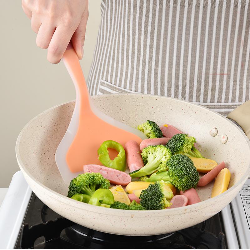 ชุดตะหลิวซิลิโคนเกรดอาหาร 1 ชิ - Kitchen Baking Utensils บทวิจารณ์และราคา