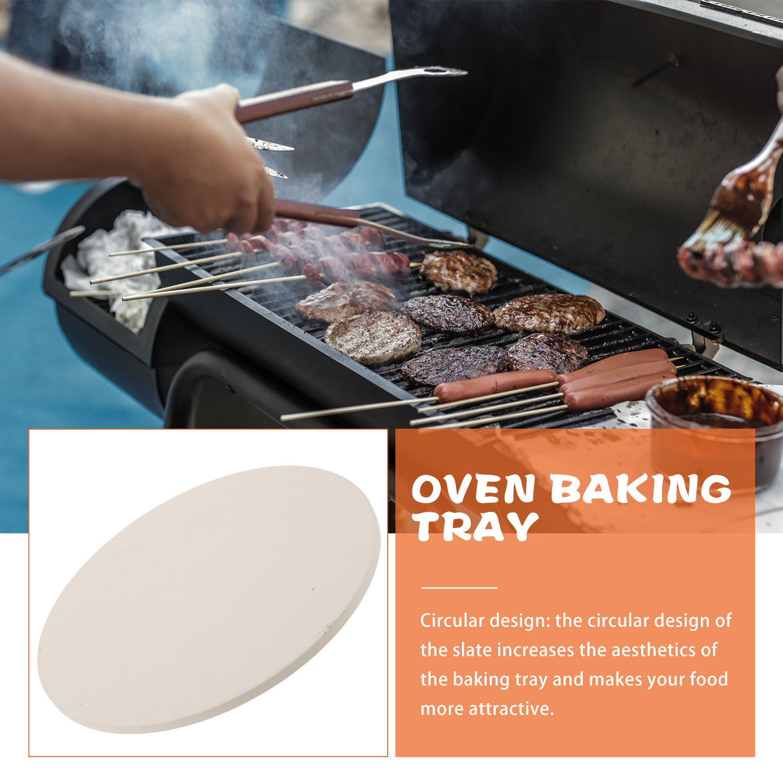 ถาดพิซซ่าทรงกลมสำหรับงานหนักทำ - Kitchen Oven Baking Pans บทวิจารณ์และราคา