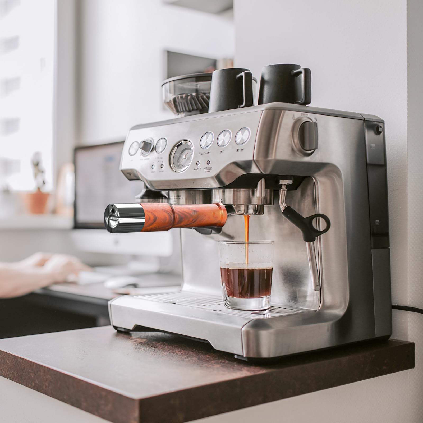 พอร์ทาฟิลเตอร์แบบไม่มีก้นขนาด  - Delonghi Espresso Ecp3420 บทวิจารณ์และราคา