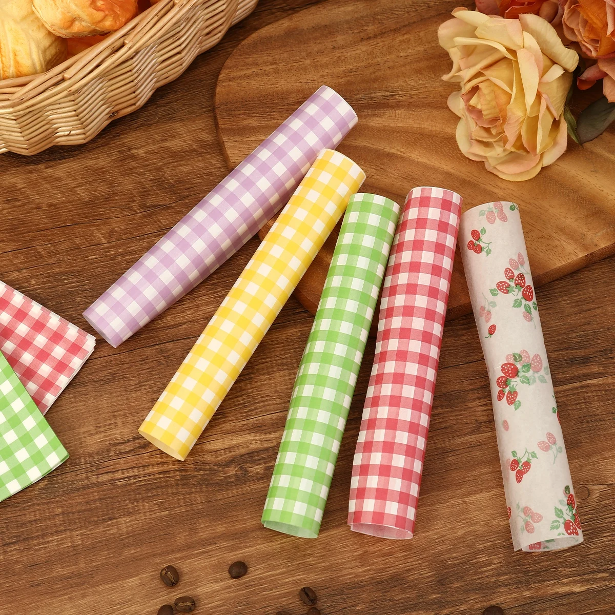 50 ชิ้น Oilproof กระดาษห่อสําห - Kitchen Baking Paper บทวิจารณ์และราคา