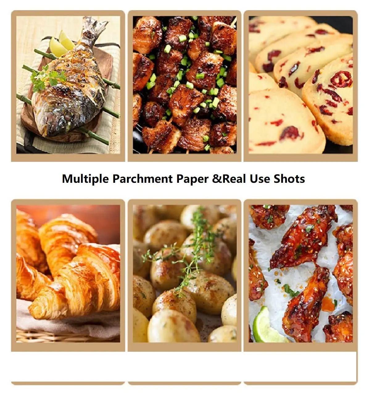 กระดาษรองอบแบบไม่ติด สำหรับอบ  - Kitchen Baking Paper บทวิจารณ์และราคา