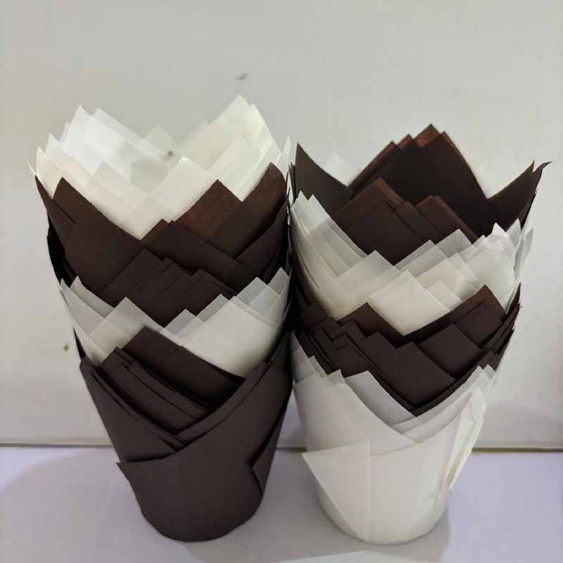 ถ้วยกระดาษเค้กทิวลิป 50 ชิ้น/1 - Kitchen Baking Paper บทวิจารณ์และราคา
