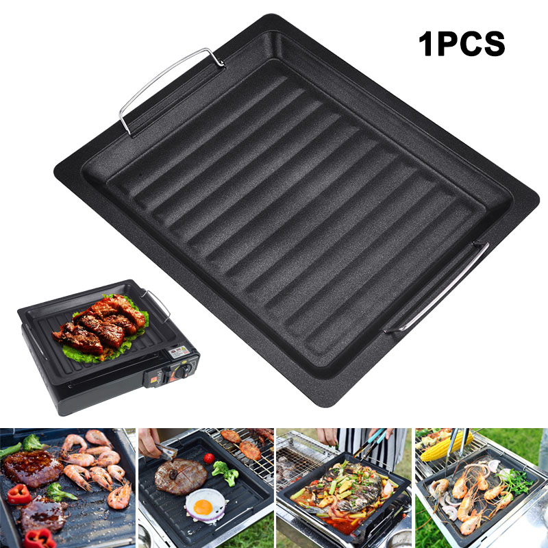 กระทะย่างทรงสี่เหลี่ยมหนาสำหรั - Kitchen Oven Baking Pans บทวิจารณ์และราคา