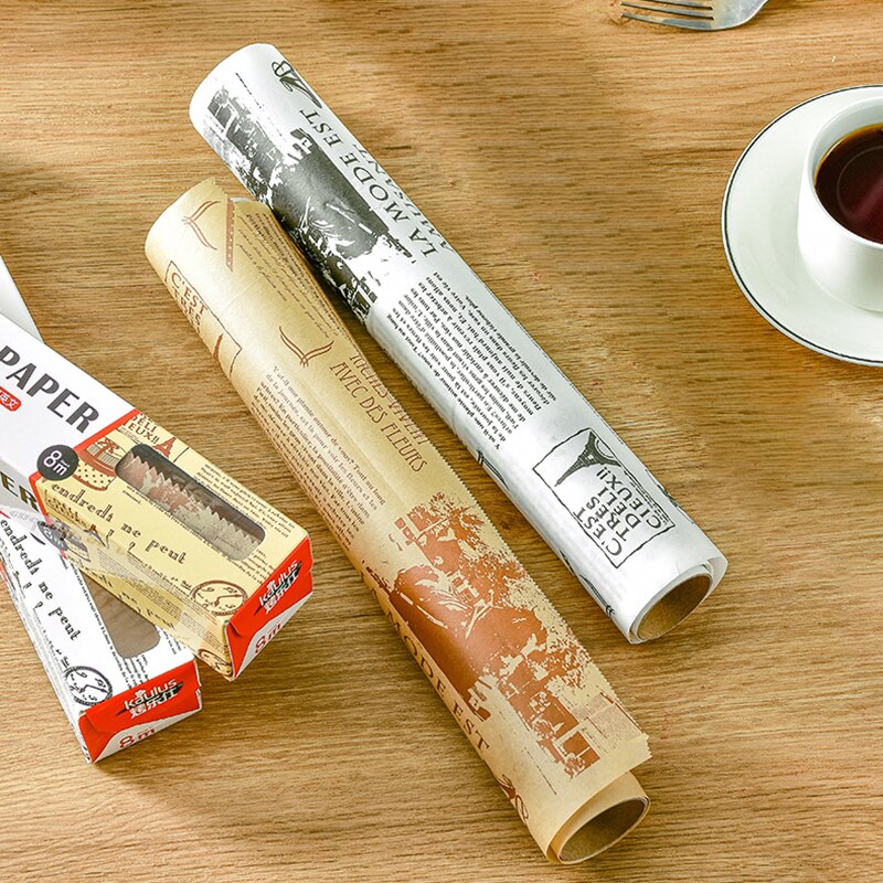 ม้วนกระดาษดูดซับน้ำมันสำหรับอบ - Kitchen Baking Paper บทวิจารณ์และราคา