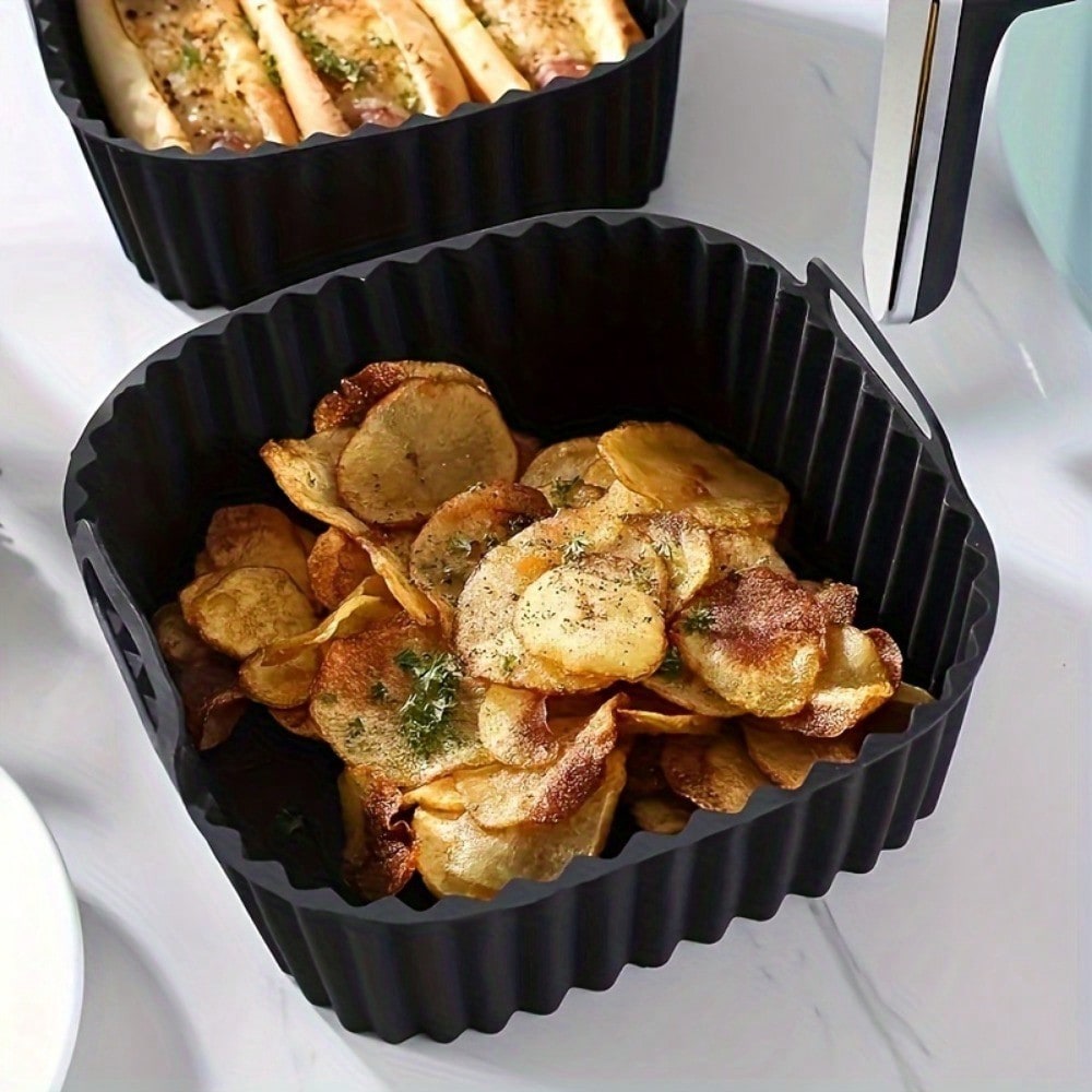 แผ่นรองซิลิโคนสำหรับหม้อทอดไร้ - Kitchen Baking Tray บทวิจารณ์และราคา