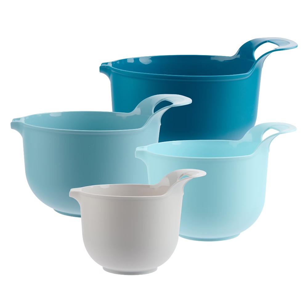 ชุดชามผสมพลาสติกแบบซ้อนได้ 4 ใ - Kitchen Baking Utensils บทวิจารณ์และราคา