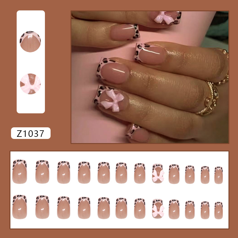 เล็บปลอมลายเสือดาวสีชมพูทรงเหล - Decorating Tip Set บทวิจารณ์และราคา
