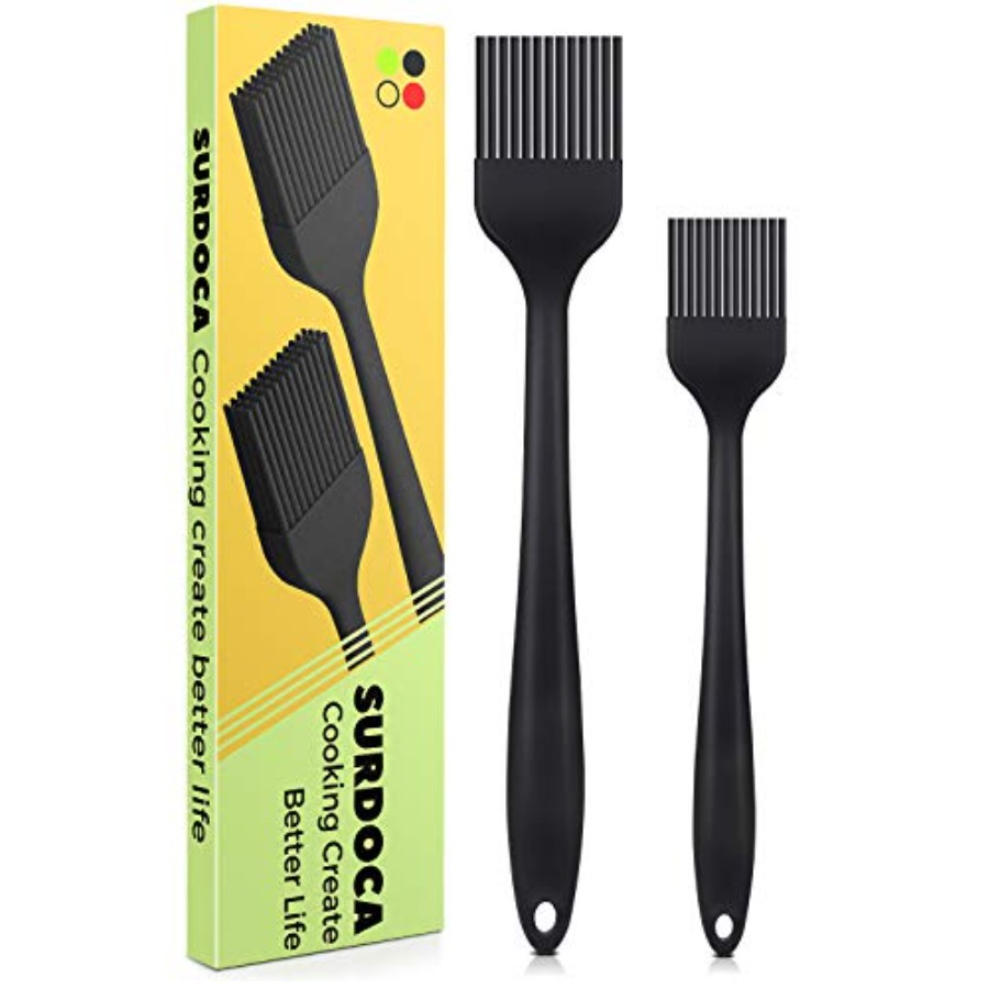 แปรงซิลิโคนสำหรับทาขนม - 2 ชิ้ - Kitchen Baking Brush บทวิจารณ์และราคา