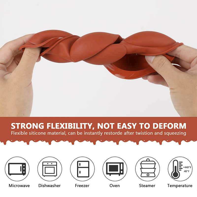 6 ฟันผุครึ่งวงกลมแม่พิมพ์ซิลิโ - Kitchen Baking Utensils บทวิจารณ์และราคา