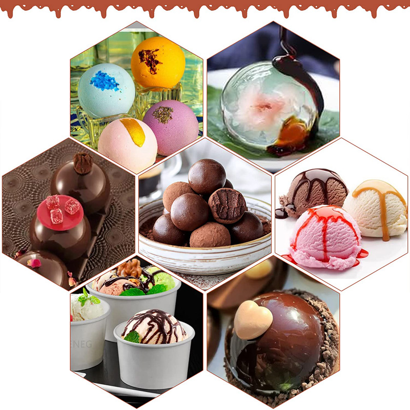 6 ฟันผุครึ่งวงกลมแม่พิมพ์ซิลิโ - Kitchen Baking Utensils บทวิจารณ์และราคา