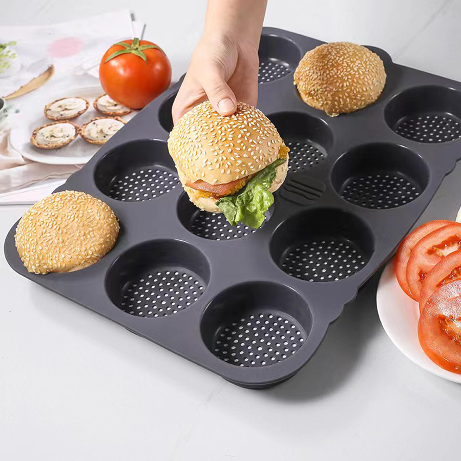 1PC แฮมเบอร์เกอร์ขนมปังแม่พิมพ - Kitchen Baking Utensils บทวิจารณ์และราคา