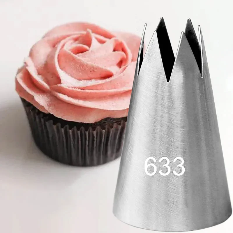 ขนาดใหญ่ขนาดเปิดดาวครีม Pastry - Decorating Tip Set บทวิจารณ์และราคา