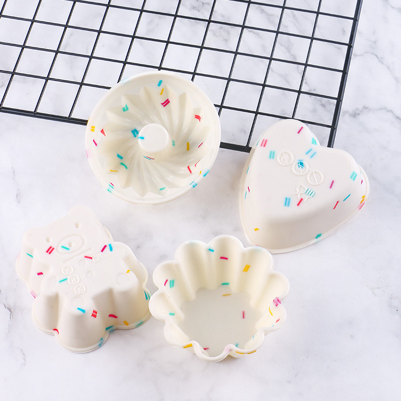 แม่พิมพ์เค้กซิลิโคนคัพเค้กมัฟฟ - Kitchen Baking Utensils บทวิจารณ์และราคา