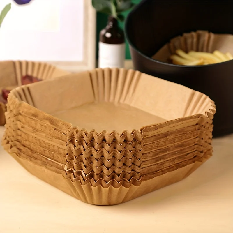 30/50 Pack Air Fryer กระดาษซิล - Kitchen Baking Paper บทวิจารณ์และราคา