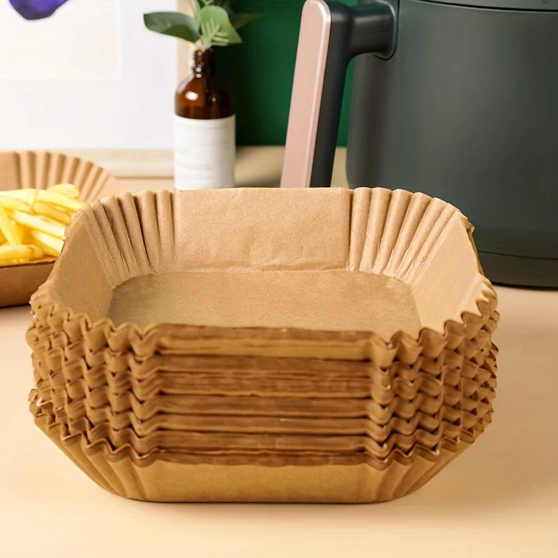 30/50 Pack Air Fryer กระดาษซิล - Kitchen Baking Paper บทวิจารณ์และราคา