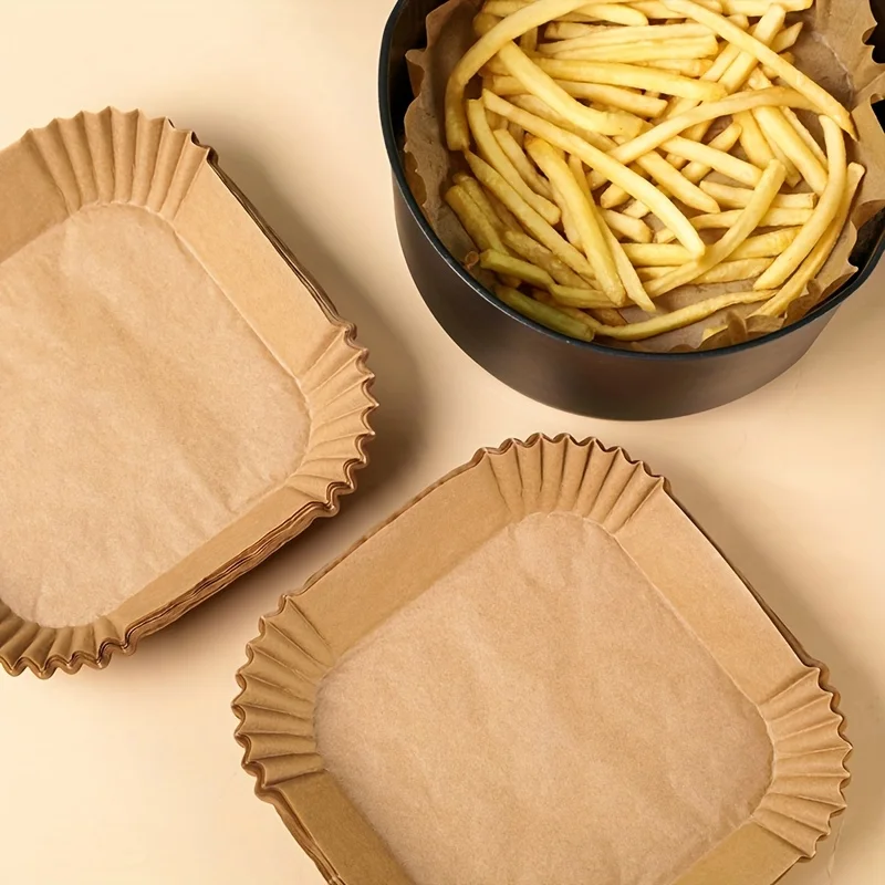 30/50 Pack Air Fryer กระดาษซิล - Kitchen Baking Paper บทวิจารณ์และราคา