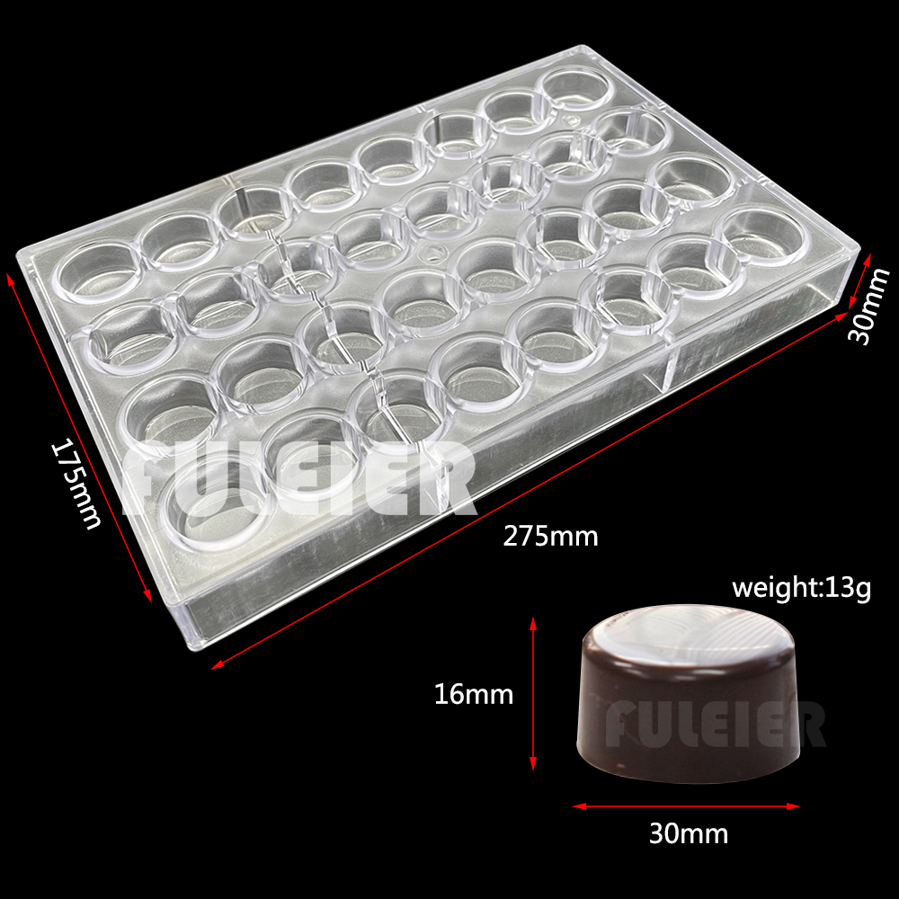 32 หลุมทรงกลมโพลีคาร์บอเนตช็อก - Kitchen Baking Utensils บทวิจารณ์และราคา