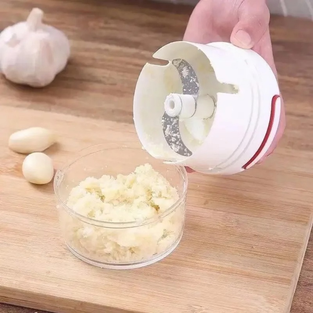 เครื่องบดกระเทียมแบบมือหมุน อุ - Kitchen Job บทวิจารณ์และราคา