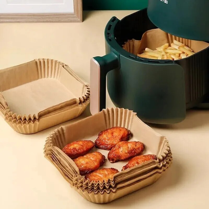 กระดาษรองอบสำหรับหม้อทอดไร้น้ำ - Kitchen Baking Paper บทวิจารณ์และราคา