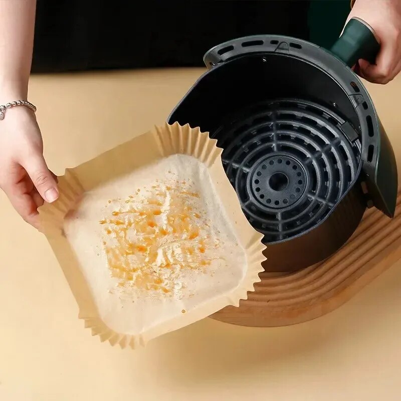 กระดาษรองอบสำหรับหม้อทอดไร้น้ำ - Kitchen Baking Paper บทวิจารณ์และราคา