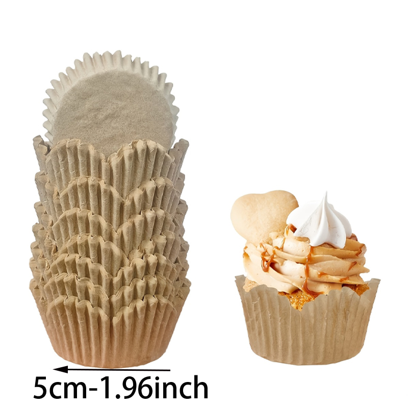 ถ้วยรูปดอกไม้สีธรรมชาติ 150 ชิ - Kitchen Baking Paper บทวิจารณ์และราคา